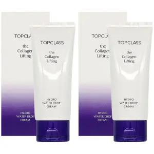 참존 탑클래스 더 콜라겐 리프팅 하이드로 워터드롭 크림 100ml x 2개 주름개선 콜라겐크림