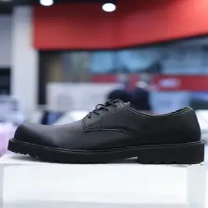 [STCO]블랙 키높이 (+4cm) 볼드 라운드토 F1FW24573