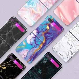 엠픽 대리석 Z플립 유광 케이스 플립7