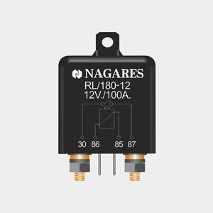 [정품] 나가레스 NAGARES 아이솔레이터 고용량 릴레이 자동차용보조 배터리 100A 12V 24V화물차