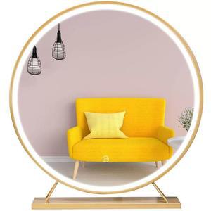 탁상용 원형 조명 메이크업 거울 화장대 LED