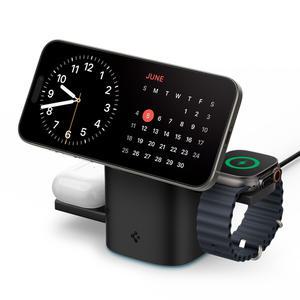 슈피겐 슈피겐 qi2 15W 3in1 맥세이프 고속 무선 충전기 거치대 EF223MS