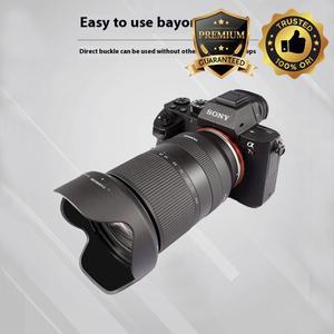 HA036 역방향 꽃 렌즈 후드 커버 탐론 28-75 F2.8 70-180 F4.5-6.3 Di III 카메라 67mm