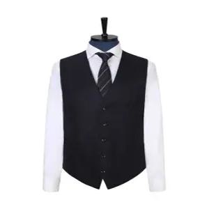 5버튼 울 수트 베스트 네이비(PHVAI3013)