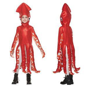 오징어 코스튬 할로윈 동물 웃긴 의상 바다 공연 문어 캐릭터