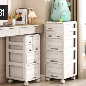 수납하마 다용도 책상 서랍장 이동바퀴 미니 수납장