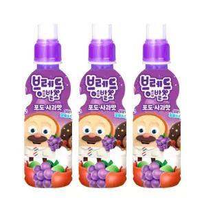브레드이발소 포도사과 235ml/ 10개