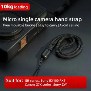 리코 GR2 소니 A6400L ZV-E10 캐논 고프로 13 SLR 액세서리용 카메라 손목 스트랩 분실 방지 랜야드