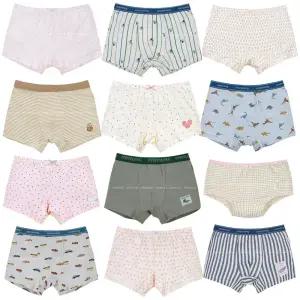 삐삐롱 25 F/W 아동 유아 어린이 데일리 속옷 면스판 뱀부 사각 드로즈 팬티