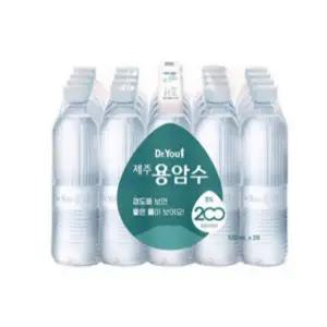 제주용암수 무라벨 530ml 20개