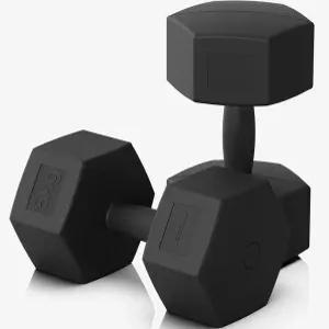 이고진 블랙육각 덤벨 아령 8kg 2개 아령세트 웨이트 운동