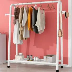 풀행거 3가지 기능 옷걸이 선반 화이트 블랙 바지 이케아 스탠드