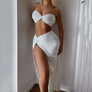 여자 바디프로필 의상 수트 옆트임 백리스 민소매 바프 오프숄더 수영복