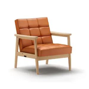 가리모쿠60 케이체어 머스터드옐로우모카브라운 1인용