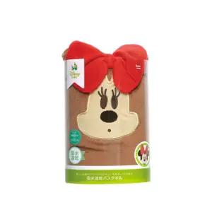 미니마우스 바스 타월/디즈니 캐릭터 수건 목욕 타올 바디 귀여운 부드러운 어린이 아동 유아 키즈 세면