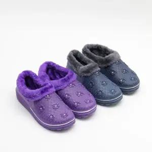 겨울 여성 방한 털 주방 다용도 신발 할머니 발편한 털신 따뜻한