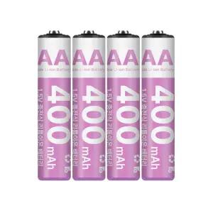 USB C 충전식 건전지 C타입 / AAA 충전지 4개 충전 케이블 세트 WISEUB53C