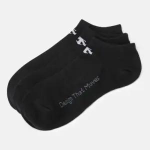 양말 TQT SP323USO75-BLK 스포츠베이직 자카드 스니커즈 삭스 (3켤레 1SET) / BLK