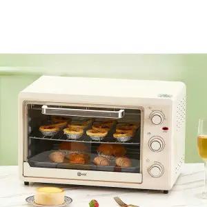 가정용 베이킹 전기 오븐 제과 제빵 홈 주방 오븐기 토스트기(2회전/온도조절)+패키지1