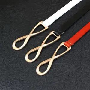 WB803 블루마운트 슬림 소가죽 여성벨트 캐주얼벨트