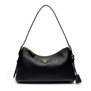 에메 미디엄 가죽 숄더백 블랙 1BC229-2CYS-F0002