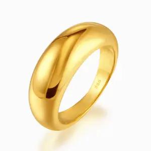 [한국금다이아몬드] 순금 24K 반지 볼륨 엥게이지 고마루