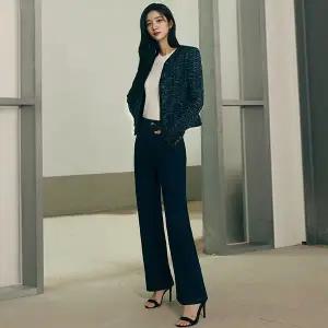 [르포엠]헤일리 니팅 트위드 자켓