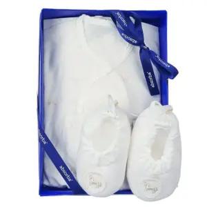 [갤러리아] (압소바출산,태교,아기세트)호싱배냇저고리+덧신세트(A2C-10103SET)