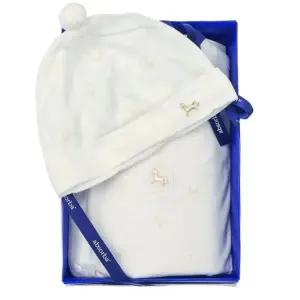 [갤러리아] (압소바출산,백일옷,아기바디슈트)호싱바디슈트+신생모자세트(A11-10604SET)