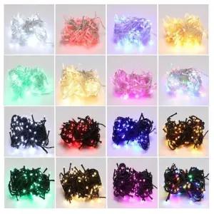 고품질 LED트리구 96구 연결형 투명선 4색 LED트리볼전구 LED트리앵두전구 크리스마스전구 (WFK5JW9)