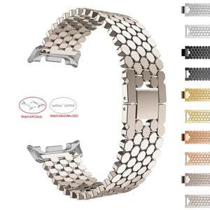 삼성 갤럭시 워치 8 40mm 클래식 여성용 메탈 합금 시계줄, 울트라/울트라 2025 손목 밴드