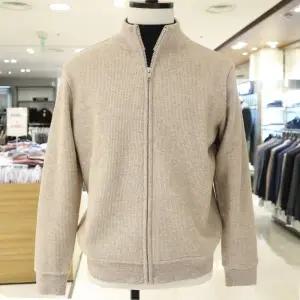[대구백화점][기타]남성 융 본딩 니트 베이지집업 가디건(LPWBA340(22))