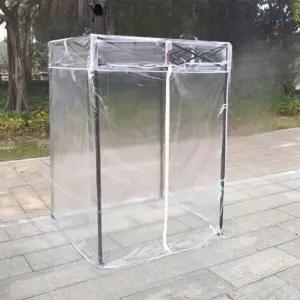 투명웨이팅부스 대기실 부스 창고 텐트 실내 휴게실 차고지