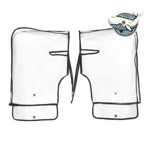 투명 방수 핸들커버 바이크 방수 케이스 장비 킥보드손잡이커버