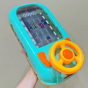 운전연습핸들 실내운전연습 운전시뮬레이션 어린이 레이싱 스티어링 휠 운전 장난감 차량 전자 시뮬레이션