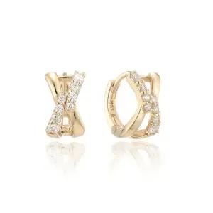 [로이드](마산점)하프 포인트 엑스 14K 원터치 링귀걸이 LOFP2012G