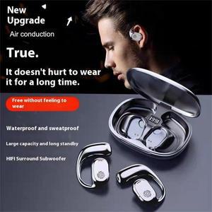 블루투스 골전도는 귀에 들어가지 않아 스포츠 열기가 퇴치되지 않으며 고품질 이어폰입니다.