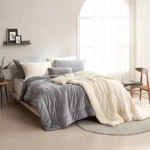 [신세계라이브쇼핑][애끌리아] 마일로 HR 극세사 차렵이불 베개커버세트(슈퍼싱글)