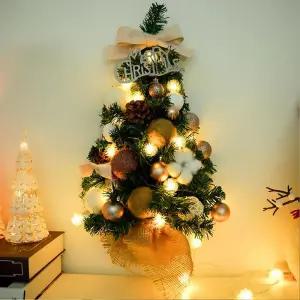 크리스마스 벽트리 벽걸이트리 무장식 파인 트리 60cm