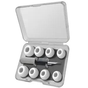 에어팟 프로 2 1 호환 실리콘 이어팁 이어캡 스무팁 8P 청소 키트 세트