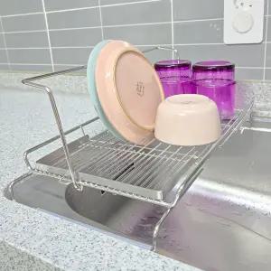 길이조절 올스텐 싱크플레이트 / 싱크대 씽크대 물빠짐 식기건조대 그릇건조대