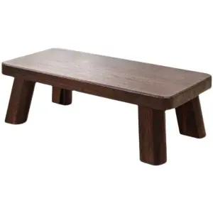 원목 낮은 티테이블 소형 좌탁 사각 우드 찻상 탁자