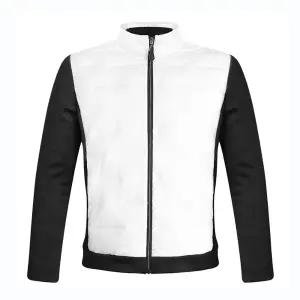 SNP 골프 남성 텍스처 믹스 다운자켓