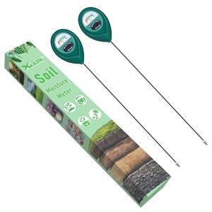 XLUX 롱 프로브 딥 사용 토양 수분계 센서, 물 모니터 표시기, 야외 실내 대형 화분용 습도계, 꽃, 정원 가꾸기, 농사, 2팩
