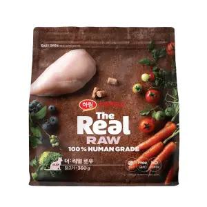 하림펫푸드 더리얼로우 캣 닭고기 시니어 360g 섬유질