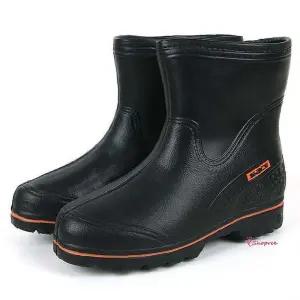 남성용 초경량 방한장화 논슬립 반장화 417 겨울 방수 털부츠 낚시장화ssu467
