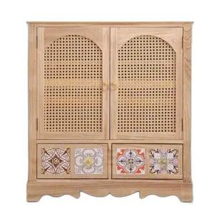 아치형 수납장 라탄 커피 빈티지 카페 인테리어 수납