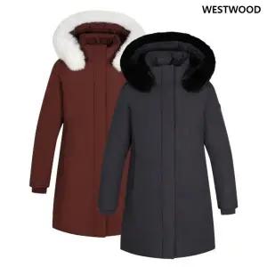 [웨스트우드]여성 논퀼팅 헤비 덕다운 자켓_WO4WCDH104_s