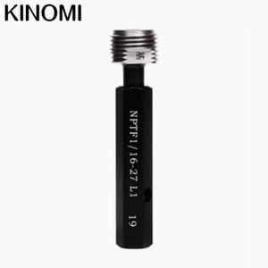 NPTF 나사 플러그 게이지 교정기, GO NOGO 정밀 측정 도구, 1/16-27 1/4-18 3/8-18 L1 L2 L3