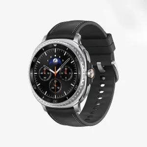 삼성 갤럭시워치8 클래식 (강화유리 2매 패키지) 블랙, 46mm, 블루투스